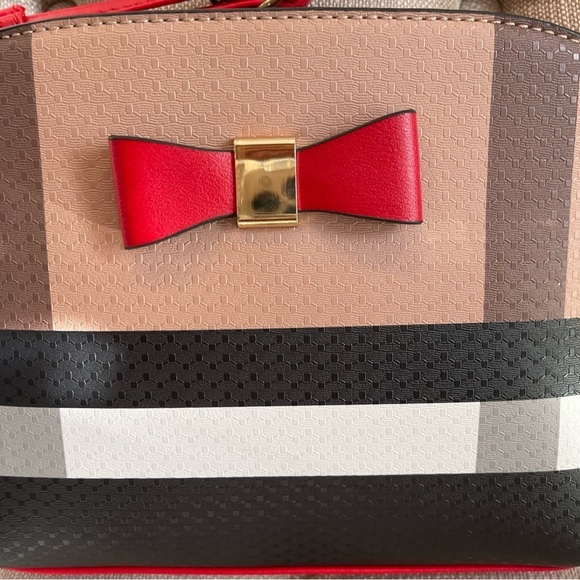 VEGAN Multicolor Block  Crossbody Handbag Peta Approved - Picture 3 of 9